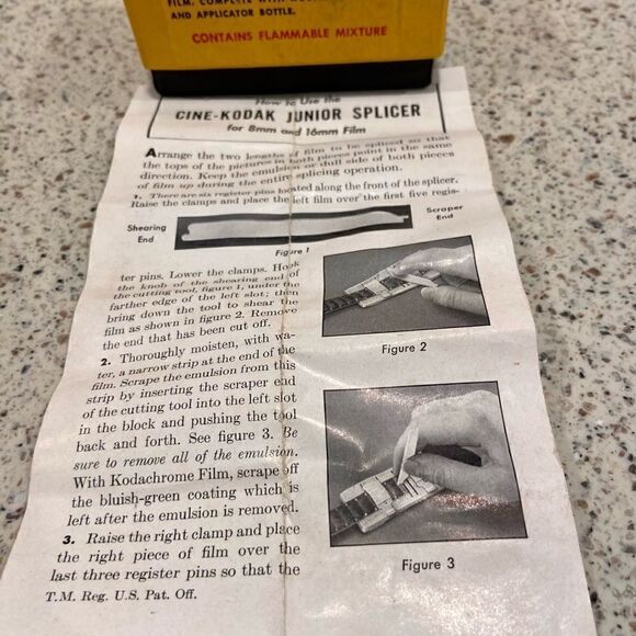 Vintage Kodak Cine Film JUNIOR SPLICER - Picture 13 of 14